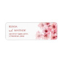 Search for cherry blossom return address labels weddings Floral