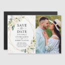 Search for rose gold save the date magnets Watercolor flowers