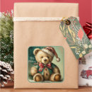 Search for vintage teddy bear stickers Bow