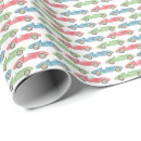 Search for vintage car wrapping paper Racing