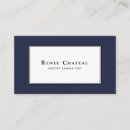 Search for conservative business cards Classy