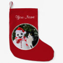 Search for tuxedo cat christmas stockings Kitty