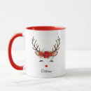 Search for woodland flowers mugs Reindeer