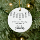 Search for knitting christmas tree decorations Typography