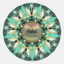 Search for abstract large stickers Kaleidoscope fractal pattern design