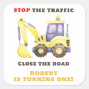 Search for road construction stickers Close the road