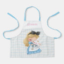 Search for alice in wonderland aprons White rabbit