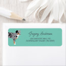 Search for aussie return address labels Australian shepherd dogs