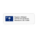 Search for carolina return address labels South carolina flag