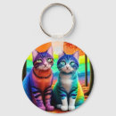 Search for twins rounded key rings Animals