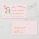 Search for childminder business cards Cute