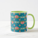 Search for blue dragonfly mugs Flowers
