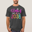 Search for class of 2035 tshirts Birthday