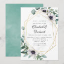 Search for floral rehearsal dinner invitations Watercolor