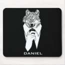 Search for black wolf mousepads Funny
