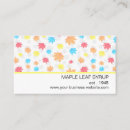 Search for maple leaf business cards Canada