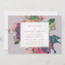 Search for lilac rose wedding invitations Boho