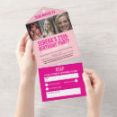 Search for 25th birthday invitations Pink