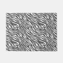 Search for zebra print doormats Home