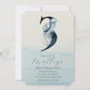 Search for jellyfish birthday invitations Watercolor