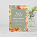 Search for floral pattern invitations Sage green
