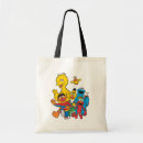 Search for elmo and cookie monster tote bags Sesame street