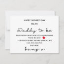 Search for bump cards Daddy to be
