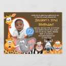 Search for gorilla birthday invitations Zoo