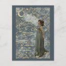 Search for night sky postcards Girl