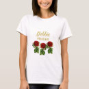 Search for red flower tshirts White
