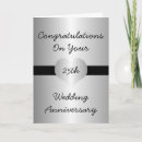 Search for silver wedding anniversary cards Heart