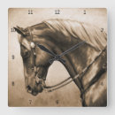 Search for western horse clocks Wild west