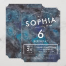 Search for space birthday invitations Moon
