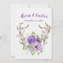Search for antler invitations Flower