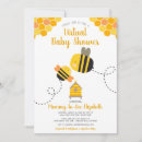 Search for bee pattern invitations Gender neutral