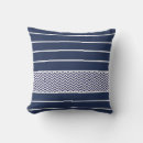 Search for navy blue and white stripes cushions Pattern