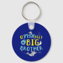 Search for big fish round key rings For him