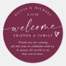 Search for wine wedding stickers Elegant