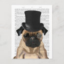 Search for pug postcards Cute pugs