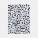 Search for white leopard print blankets Animal