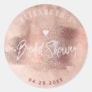 Search for glitter bridal shower stickers Blush pink