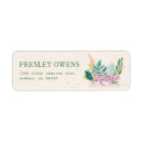 Search for cheetah print return address labels Pink