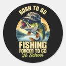 Search for funny fish stickers Hunting