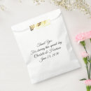 Search for wedding favour bags Calligraphy