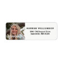 Search for graduation announcement return address labels High school