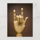 Search for sign language postcards Human hand