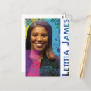 Search for leaders postcards Democracy