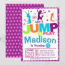 Search for jump birthday invitations Party