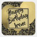 Search for 100 birthday stickers Centennial celebration