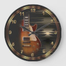 Search for electric guitar clocks Rock and roll